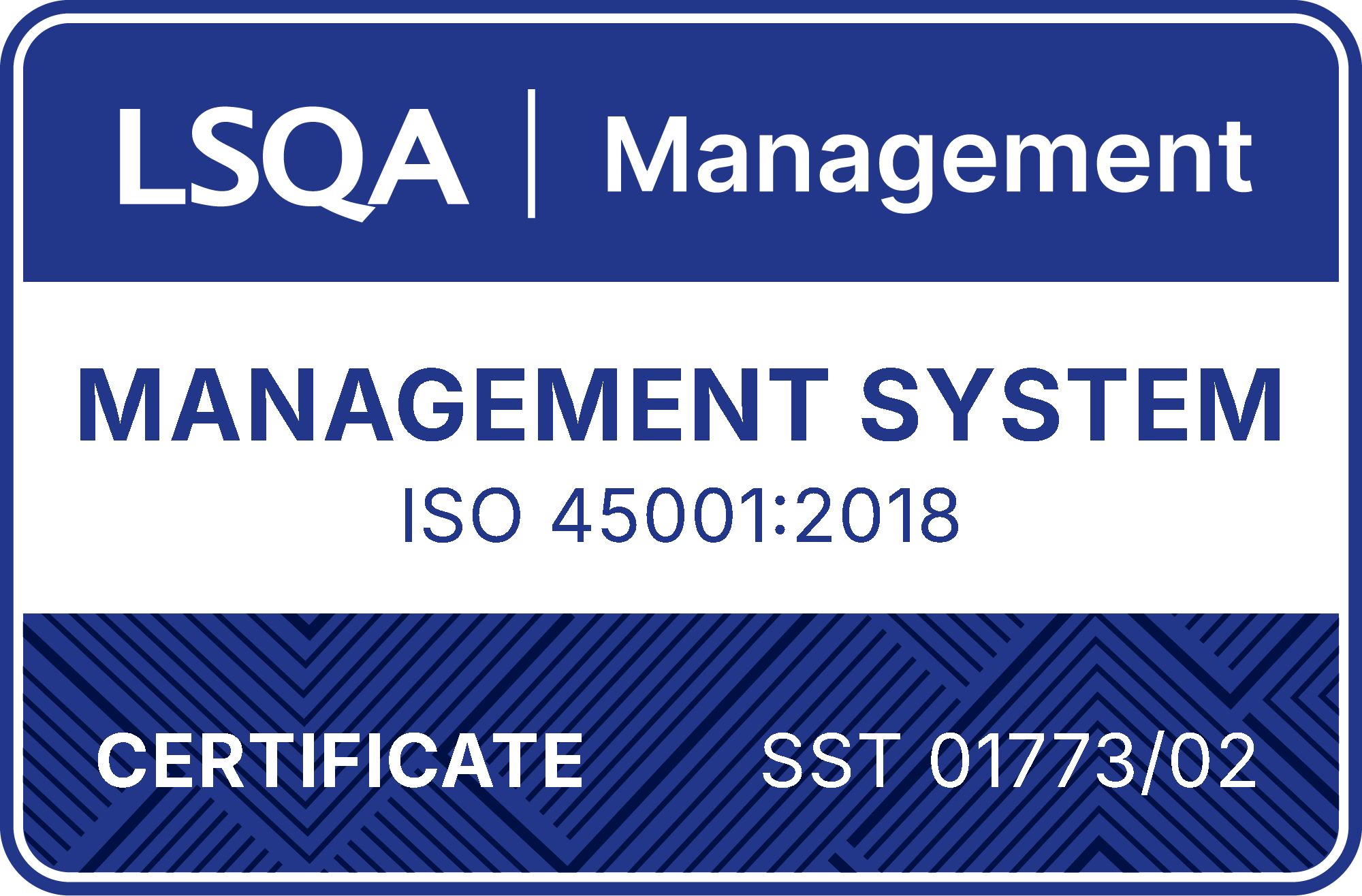 Certificado ISO 45001